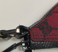 Gucci GG Monogram Canvas Shoulder Bag – Red