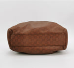 Gucci Sukey GG Embossed Leather Tote – Brown