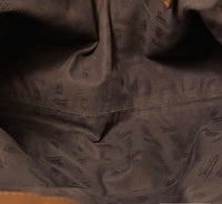 Gucci Sukey GG Embossed Leather Tote – Brown