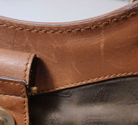 Gucci Sukey GG Embossed Leather Tote – Brown