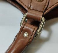 Gucci Sukey GG Embossed Leather Tote – Brown