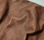 Gucci Sukey GG Embossed Leather Tote – Brown