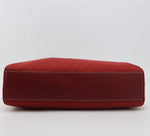 Gucci GG Canvas Leather Tote – Red