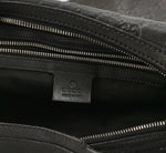 Gucci GG Embossed Leather Hobo Bag – Black