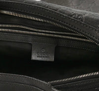 Gucci GG Embossed Leather Hobo Bag – Black