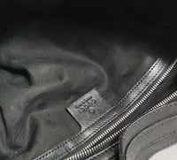 Gucci GG Embossed Leather Hobo Bag – Black