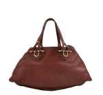 Gucci GG Embossed Leather Tote – Red