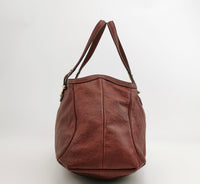 Gucci GG Embossed Leather Tote – Red