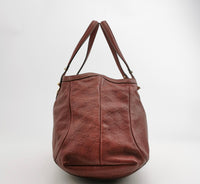 Gucci GG Embossed Leather Tote – Red