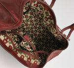 Gucci GG Embossed Leather Tote – Red