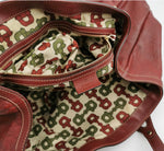 Gucci GG Embossed Leather Tote – Red