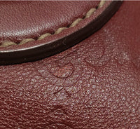 Gucci GG Embossed Leather Tote – Red