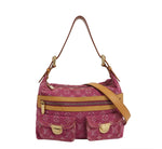 Louis Vuitton Monogram Denim Shoulder Bag – Pink