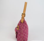 Louis Vuitton Monogram Denim Shoulder Bag – Pink