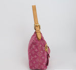 Louis Vuitton Monogram Denim Shoulder Bag – Pink