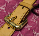 Louis Vuitton Monogram Denim Shoulder Bag – Pink