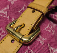 Louis Vuitton Monogram Denim Shoulder Bag – Pink