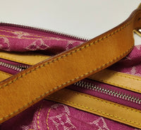 Louis Vuitton Monogram Denim Shoulder Bag – Pink