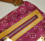 Louis Vuitton Monogram Denim Shoulder Bag – Pink