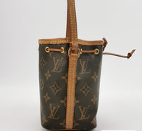 Louis Vuitton Nano Noé Monogram Canvas