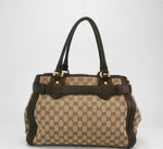 Gucci GG Monogram Canvas Tote Bag – Brown