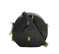 Louis Vuitton Vernis Round Crossbody Bag – Black