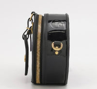 Louis Vuitton Vernis Round Crossbody Bag – Black