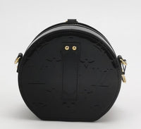 Louis Vuitton Vernis Round Crossbody Bag – Black