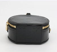 Louis Vuitton Vernis Round Crossbody Bag – Black