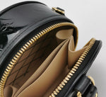 Louis Vuitton Vernis Round Crossbody Bag – Black