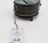Louis Vuitton Vernis Round Crossbody Bag – Black