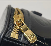 Louis Vuitton Vernis Round Crossbody Bag – Black