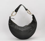 Gucci GG Embossed Leather Hobo Bag – Black