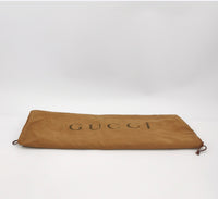 Gucci GG Embossed Leather Hobo Bag – Black