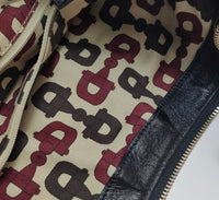 Gucci GG Embossed Leather Hobo Bag – Black