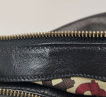 Gucci GG Embossed Leather Hobo Bag – Black