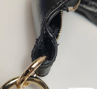 Gucci GG Embossed Leather Hobo Bag – Black