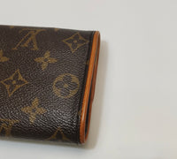 Louis Vuitton Monogram Long Flap Shoulder Bag