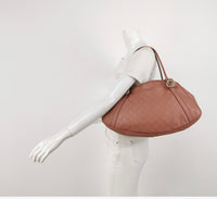 Gucci Guccissima Leather Shoulder Tote – Dusty Pink