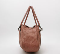 Gucci Guccissima Leather Shoulder Tote – Dusty Pink