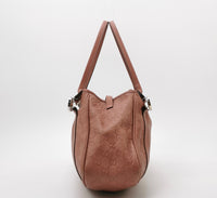 Gucci Guccissima Leather Shoulder Tote – Dusty Pink