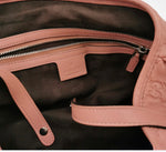 Gucci Guccissima Leather Shoulder Tote – Dusty Pink