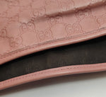 Gucci Guccissima Leather Shoulder Tote – Dusty Pink