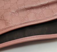 Gucci Guccissima Leather Shoulder Tote – Dusty Pink