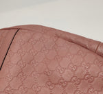 Gucci Guccissima Leather Shoulder Tote – Dusty Pink