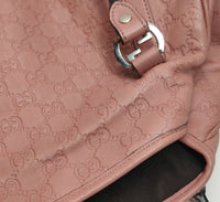 Gucci Guccissima Leather Shoulder Tote – Dusty Pink