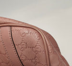 Gucci Guccissima Leather Shoulder Tote – Dusty Pink