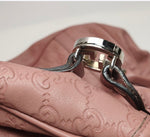 Gucci Guccissima Leather Shoulder Tote – Dusty Pink