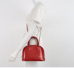Louis Vuitton Vernis Alma BB – Red Patent Leather