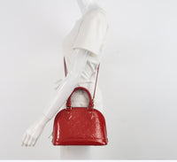 Louis Vuitton Vernis Alma BB – Red Patent Leather